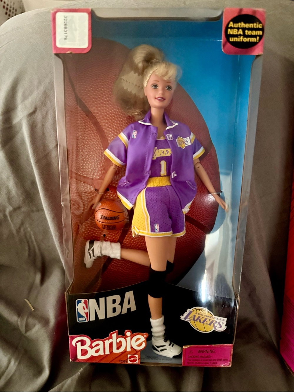 Barbie in Lakers Purple & Gold Basketball Outfit (1998)